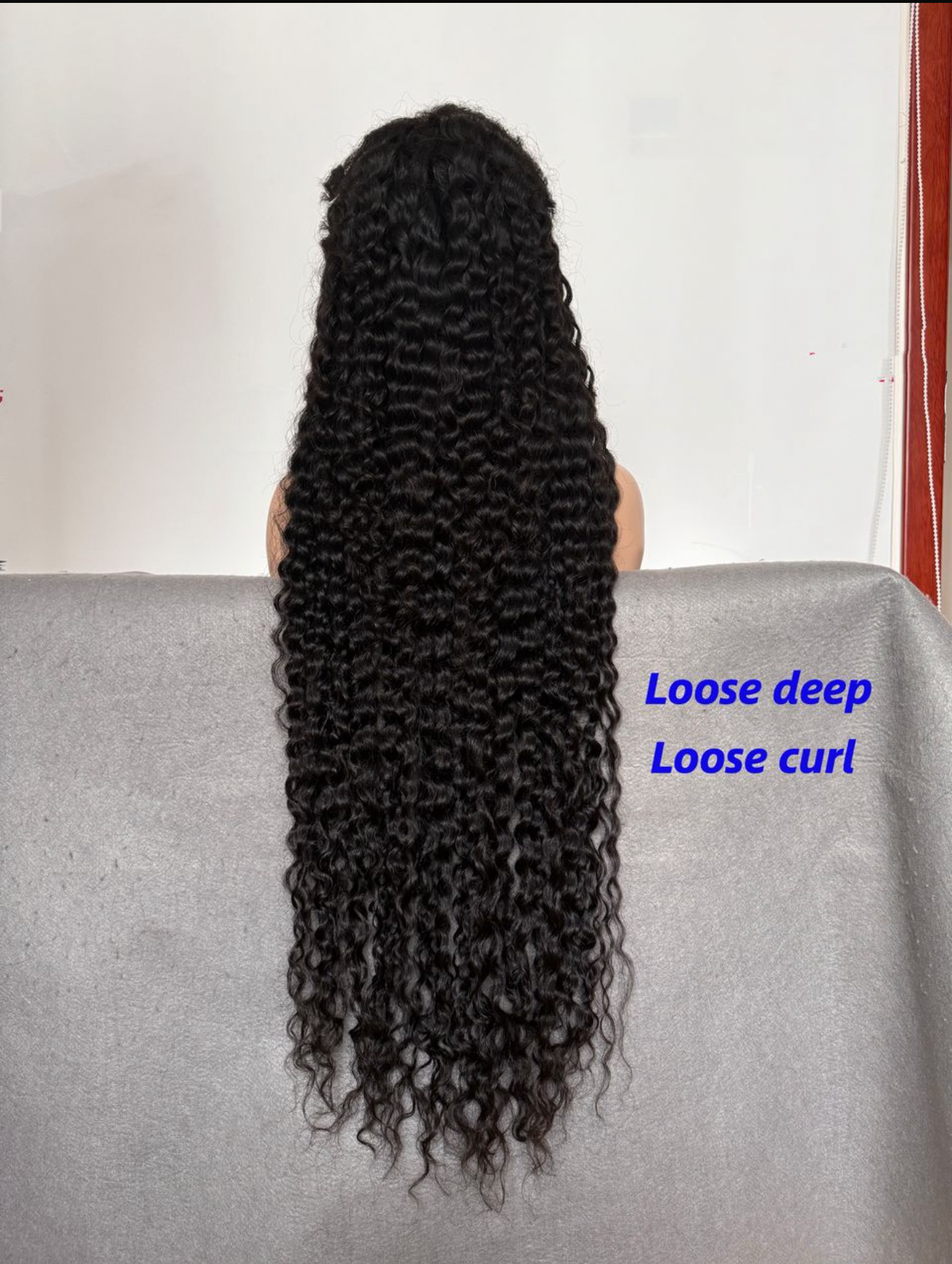 Loose curly